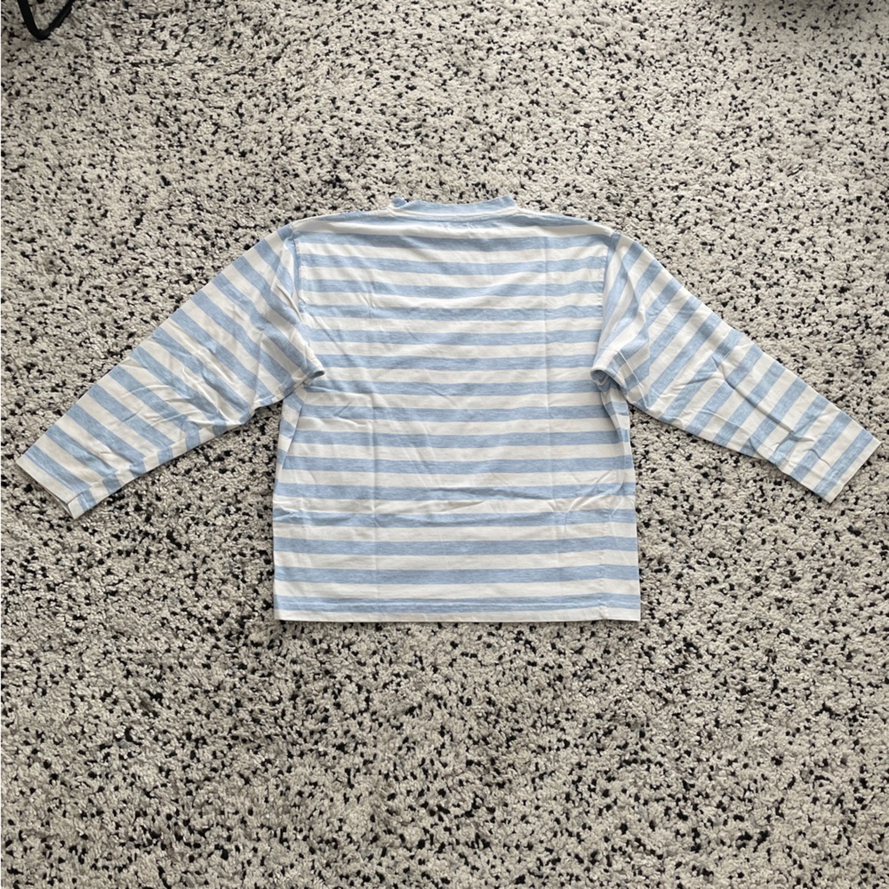 Vintage Guess Jeans Striped Long-Sleeve T-Shirt - Picture 6 of 7